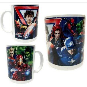 1 Pc. Moonpig Marvel Super War Characters Superheroes 12oz  Ceramic Mug